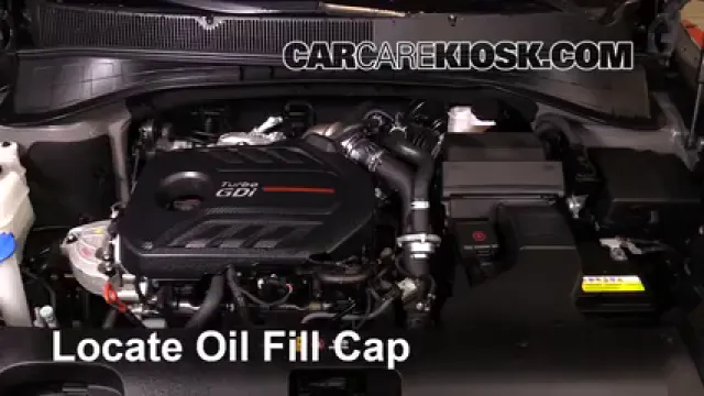 2017 Kia Sorento EX 2.0L 4 Cyl. Turbo Huile Ajouter de l'huile